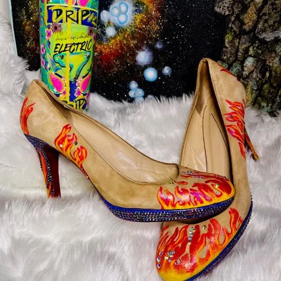 Wild Fire Heels by Drip Creations - Picture 6 of 12